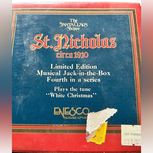St. Nicholas c1910 Musical Jack-in-the-Box - Picture 7 of 12
